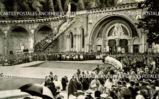 Cartes postales anciennes > CARTES POSTALES > carte postale ancienne > cartes-postales-ancienne.com Occitanie Hautes pyrenees Lourdes