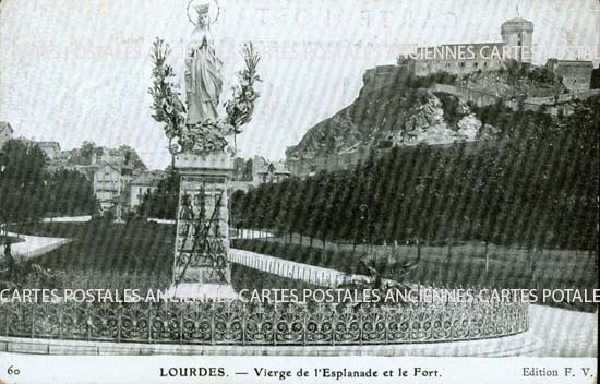 Cartes postales anciennes > CARTES POSTALES > carte postale ancienne > cartes-postales-ancienne.com Occitanie Hautes pyrenees Lourdes