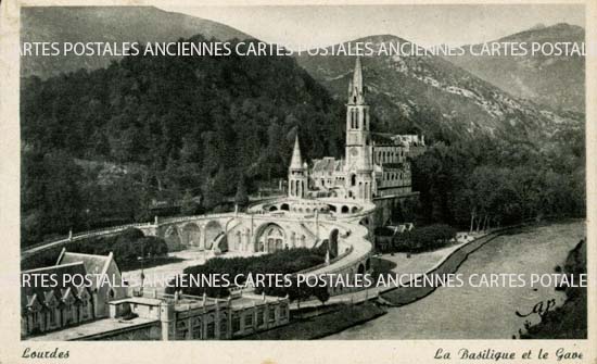 Cartes postales anciennes > CARTES POSTALES > carte postale ancienne > cartes-postales-ancienne.com Occitanie Hautes pyrenees Lourdes