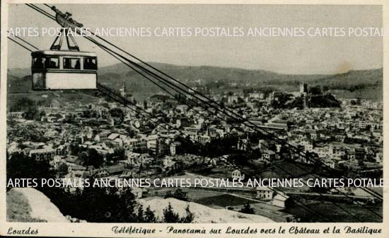 Cartes postales anciennes > CARTES POSTALES > carte postale ancienne > cartes-postales-ancienne.com Occitanie Hautes pyrenees Lourdes