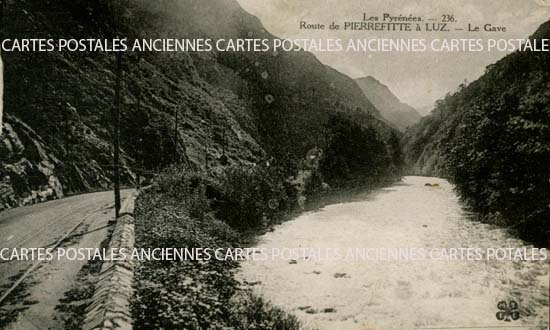 Cartes postales anciennes > CARTES POSTALES > carte postale ancienne > cartes-postales-ancienne.com Occitanie Hautes pyrenees Pierrefitte Nestalas