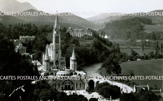 Cartes postales anciennes > CARTES POSTALES > carte postale ancienne > cartes-postales-ancienne.com Occitanie Hautes pyrenees Lourdes