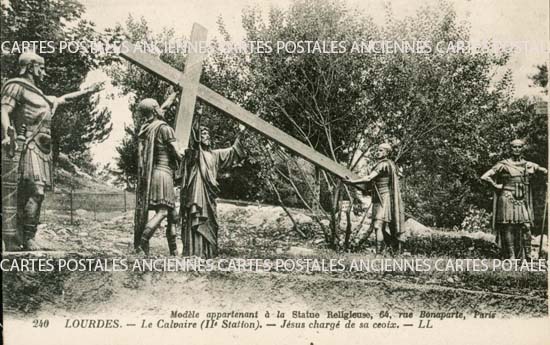 Cartes postales anciennes > CARTES POSTALES > carte postale ancienne > cartes-postales-ancienne.com Occitanie Hautes pyrenees Lourdes