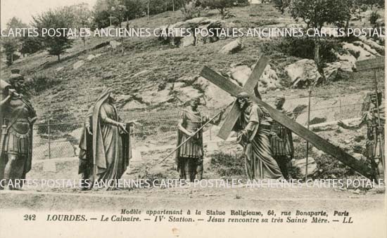 Cartes postales anciennes > CARTES POSTALES > carte postale ancienne > cartes-postales-ancienne.com Occitanie Hautes pyrenees Lourdes