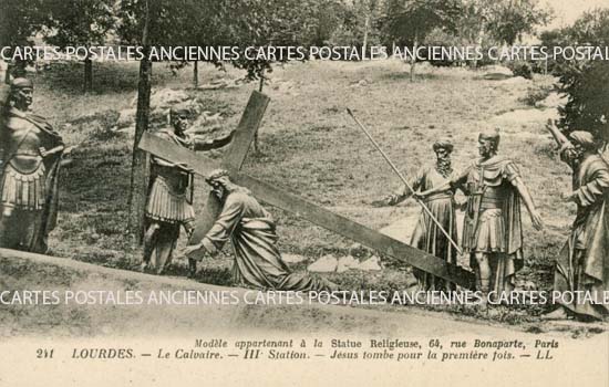 Cartes postales anciennes > CARTES POSTALES > carte postale ancienne > cartes-postales-ancienne.com Occitanie Hautes pyrenees Lourdes