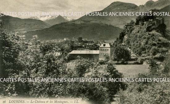 Cartes postales anciennes > CARTES POSTALES > carte postale ancienne > cartes-postales-ancienne.com Occitanie Hautes pyrenees Lourdes