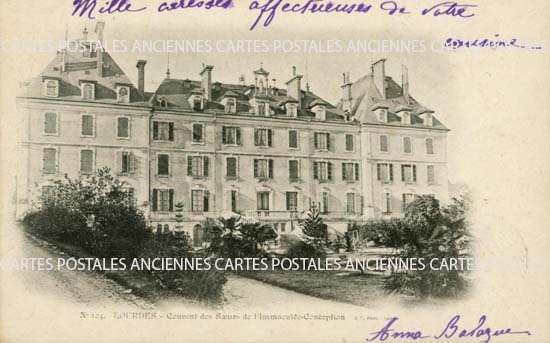 Cartes postales anciennes > CARTES POSTALES > carte postale ancienne > cartes-postales-ancienne.com Occitanie Hautes pyrenees Lourdes