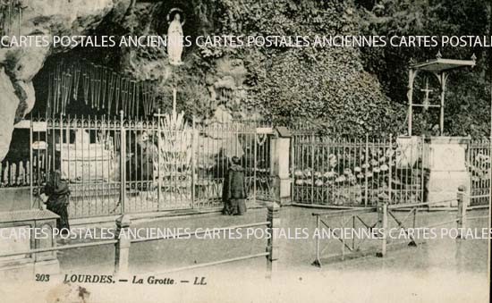 Cartes postales anciennes > CARTES POSTALES > carte postale ancienne > cartes-postales-ancienne.com Occitanie Hautes pyrenees Lourdes