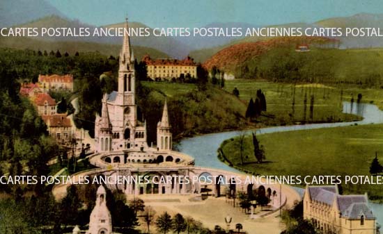 Cartes postales anciennes > CARTES POSTALES > carte postale ancienne > cartes-postales-ancienne.com Occitanie Hautes pyrenees Lourdes