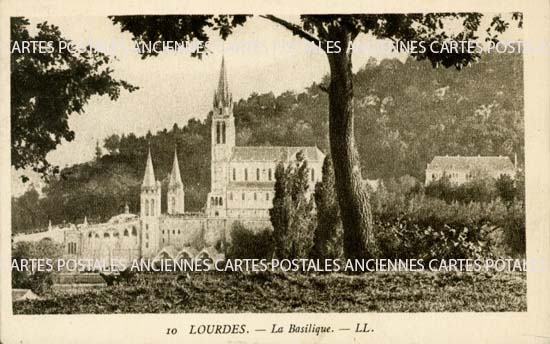 Cartes postales anciennes > CARTES POSTALES > carte postale ancienne > cartes-postales-ancienne.com Occitanie Hautes pyrenees Lourdes