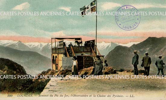 Cartes postales anciennes > CARTES POSTALES > carte postale ancienne > cartes-postales-ancienne.com Occitanie Hautes pyrenees Lourdes