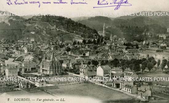 Cartes postales anciennes > CARTES POSTALES > carte postale ancienne > cartes-postales-ancienne.com Occitanie Hautes pyrenees Lourdes