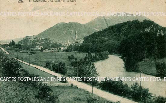 Cartes postales anciennes > CARTES POSTALES > carte postale ancienne > cartes-postales-ancienne.com Occitanie Hautes pyrenees Lourdes