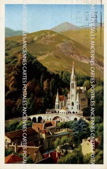 Cartes postales anciennes > CARTES POSTALES > carte postale ancienne > cartes-postales-ancienne.com Occitanie Hautes pyrenees Lourdes
