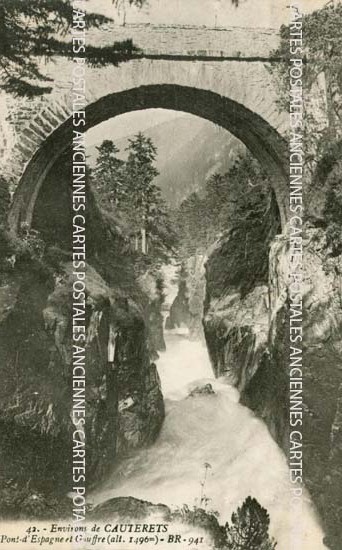 Cartes postales anciennes > CARTES POSTALES > carte postale ancienne > cartes-postales-ancienne.com Occitanie Hautes pyrenees Cauterets