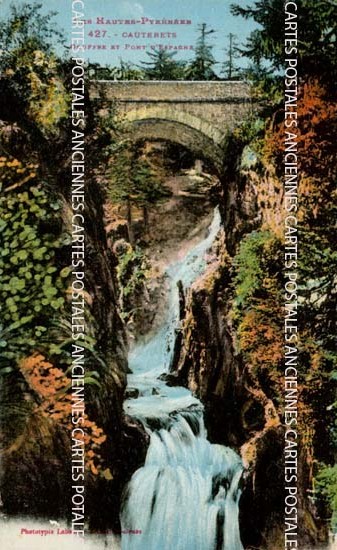 Cartes postales anciennes > CARTES POSTALES > carte postale ancienne > cartes-postales-ancienne.com Occitanie Hautes pyrenees Cauterets