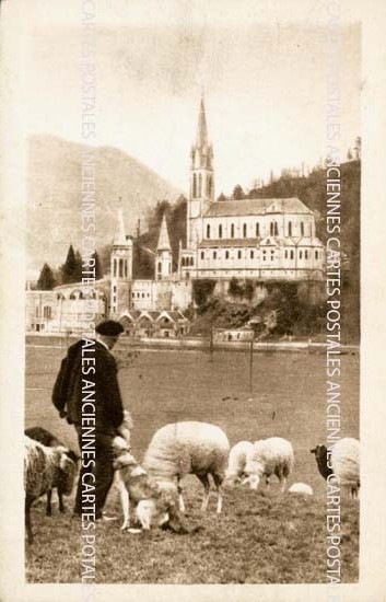 Cartes postales anciennes > CARTES POSTALES > carte postale ancienne > cartes-postales-ancienne.com Occitanie Hautes pyrenees Lourdes