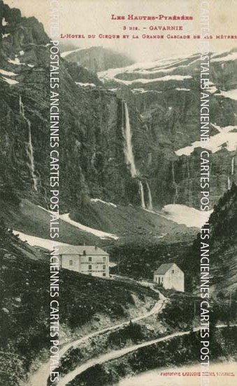 Cartes postales anciennes > CARTES POSTALES > carte postale ancienne > cartes-postales-ancienne.com Occitanie Hautes pyrenees Gavarnie
