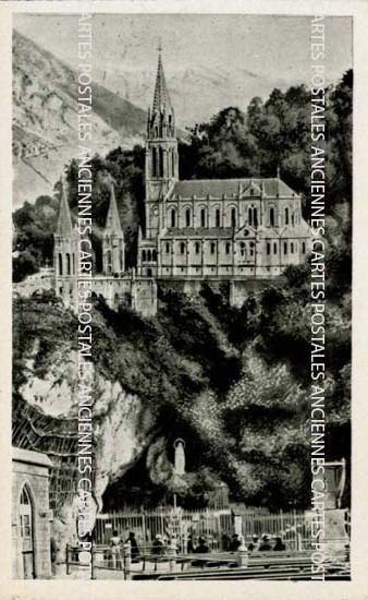 Cartes postales anciennes > CARTES POSTALES > carte postale ancienne > cartes-postales-ancienne.com Occitanie Hautes pyrenees Lourdes