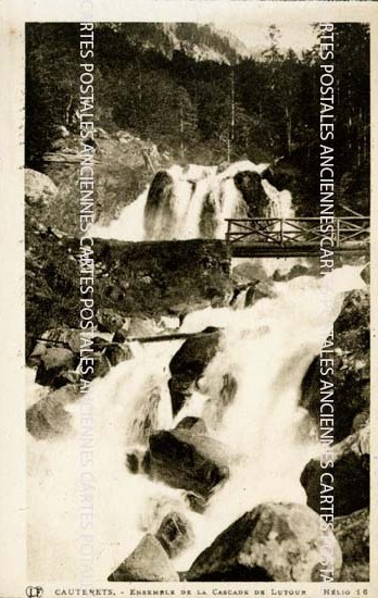 Cartes postales anciennes > CARTES POSTALES > carte postale ancienne > cartes-postales-ancienne.com Occitanie Hautes pyrenees Cauterets