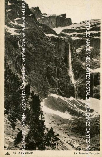 Cartes postales anciennes > CARTES POSTALES > carte postale ancienne > cartes-postales-ancienne.com Occitanie Hautes pyrenees Gavarnie