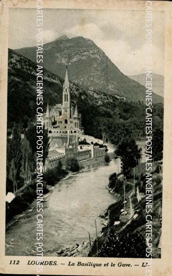 Cartes postales anciennes > CARTES POSTALES > carte postale ancienne > cartes-postales-ancienne.com Occitanie Hautes pyrenees Lourdes