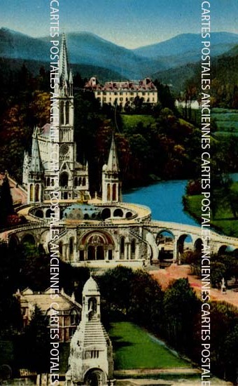 Cartes postales anciennes > CARTES POSTALES > carte postale ancienne > cartes-postales-ancienne.com Occitanie Hautes pyrenees Lourdes