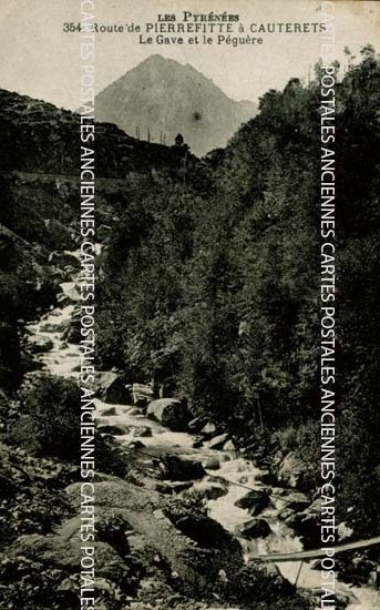 Cartes postales anciennes > CARTES POSTALES > carte postale ancienne > cartes-postales-ancienne.com Occitanie Hautes pyrenees Cauterets