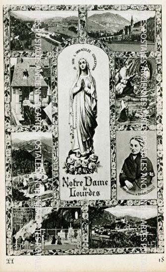 Cartes postales anciennes > CARTES POSTALES > carte postale ancienne > cartes-postales-ancienne.com Occitanie Hautes pyrenees Lourdes
