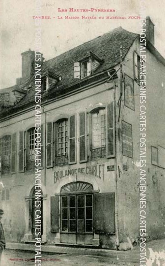 Cartes postales anciennes > CARTES POSTALES > carte postale ancienne > cartes-postales-ancienne.com Occitanie Hautes pyrenees Tarbes