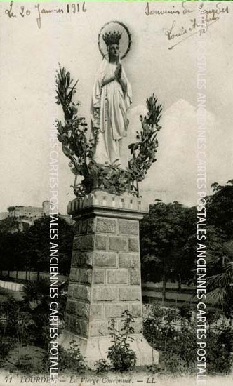 Cartes postales anciennes > CARTES POSTALES > carte postale ancienne > cartes-postales-ancienne.com Occitanie Hautes pyrenees Lourdes