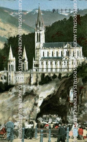 Cartes postales anciennes > CARTES POSTALES > carte postale ancienne > cartes-postales-ancienne.com Occitanie Hautes pyrenees Lourdes