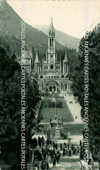 Cartes postales anciennes > CARTES POSTALES > carte postale ancienne > cartes-postales-ancienne.com Occitanie Hautes pyrenees Lourdes