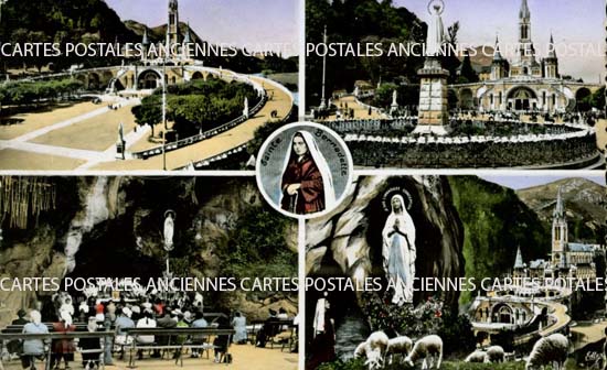 Cartes postales anciennes > CARTES POSTALES > carte postale ancienne > cartes-postales-ancienne.com Occitanie Hautes pyrenees Lourdes