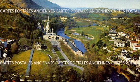 Cartes postales anciennes > CARTES POSTALES > carte postale ancienne > cartes-postales-ancienne.com Occitanie Hautes pyrenees Lourdes