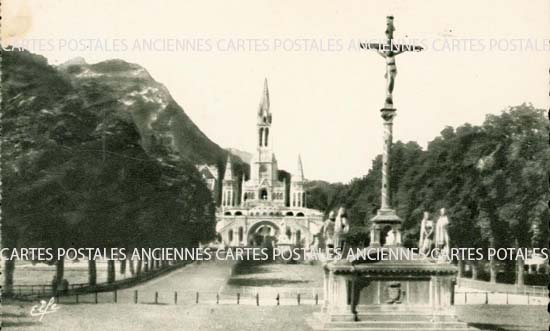 Cartes postales anciennes > CARTES POSTALES > carte postale ancienne > cartes-postales-ancienne.com Occitanie Hautes pyrenees Lourdes