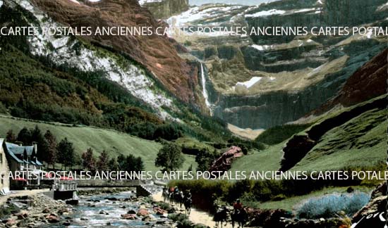 Cartes postales anciennes > CARTES POSTALES > carte postale ancienne > cartes-postales-ancienne.com Occitanie Hautes pyrenees Gavarnie