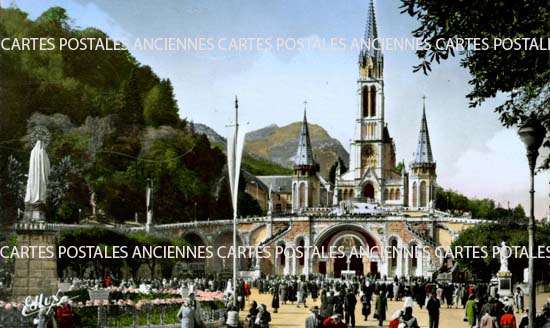 Cartes postales anciennes > CARTES POSTALES > carte postale ancienne > cartes-postales-ancienne.com Occitanie Hautes pyrenees Lourdes