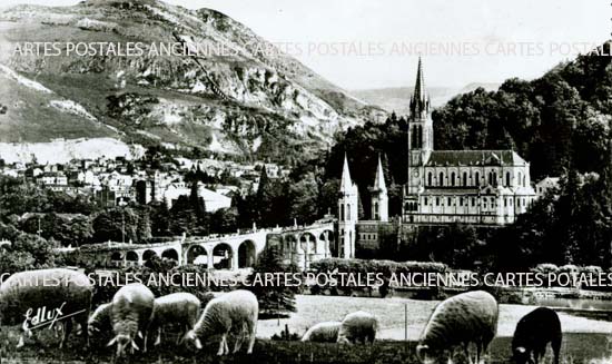 Cartes postales anciennes > CARTES POSTALES > carte postale ancienne > cartes-postales-ancienne.com Occitanie Hautes pyrenees Lourdes