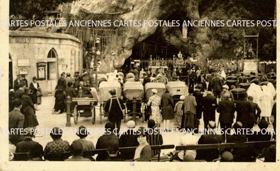 Cartes postales anciennes > CARTES POSTALES > carte postale ancienne > cartes-postales-ancienne.com Occitanie Hautes pyrenees Lourdes