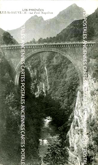 Cartes postales anciennes > CARTES POSTALES > carte postale ancienne > cartes-postales-ancienne.com Occitanie Hautes pyrenees Luz Saint Sauveur