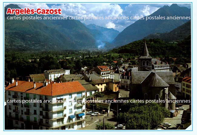 Cartes postales anciennes > CARTES POSTALES > carte postale ancienne > cartes-postales-ancienne.com Occitanie Hautes pyrenees Argeles Gazost