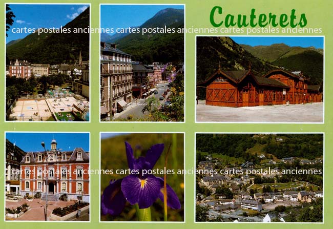 Cartes postales anciennes > CARTES POSTALES > carte postale ancienne > cartes-postales-ancienne.com Occitanie Hautes pyrenees Cauterets