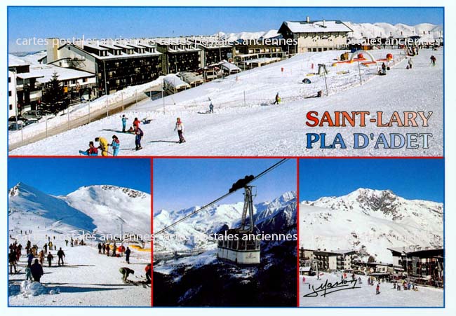 Cartes postales anciennes > CARTES POSTALES > carte postale ancienne > cartes-postales-ancienne.com Occitanie Hautes pyrenees Saint Lary Soulan