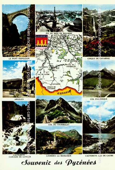 Cartes postales anciennes > CARTES POSTALES > carte postale ancienne > cartes-postales-ancienne.com Occitanie Hautes pyrenees Cauterets