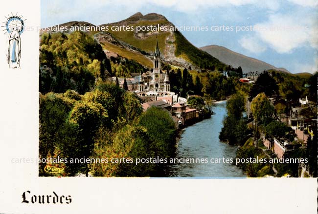 Cartes postales anciennes > CARTES POSTALES > carte postale ancienne > cartes-postales-ancienne.com Occitanie Hautes pyrenees Lourdes