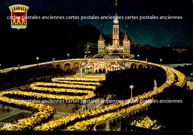 Cartes postales anciennes > CARTES POSTALES > carte postale ancienne > cartes-postales-ancienne.com Occitanie Hautes pyrenees Lourdes