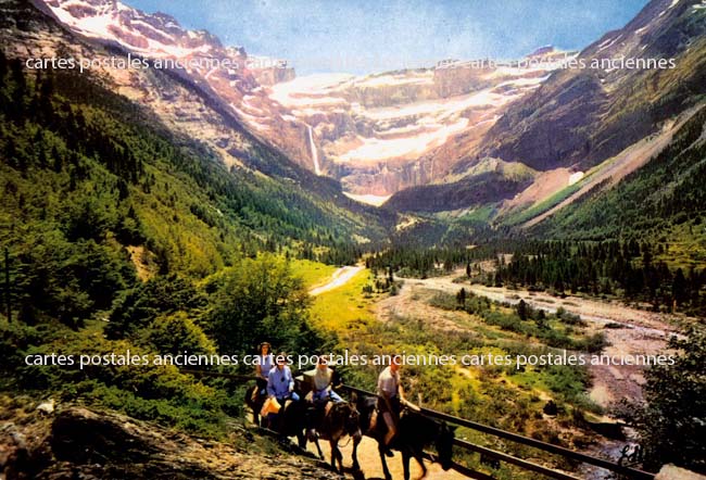 Cartes postales anciennes > CARTES POSTALES > carte postale ancienne > cartes-postales-ancienne.com Occitanie Hautes pyrenees Gavarnie