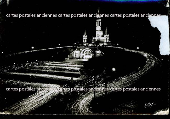 Cartes postales anciennes > CARTES POSTALES > carte postale ancienne > cartes-postales-ancienne.com Occitanie Hautes pyrenees Lourdes