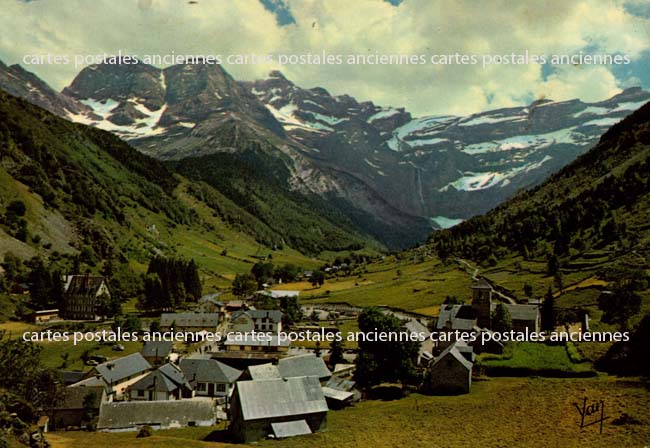 Cartes postales anciennes > CARTES POSTALES > carte postale ancienne > cartes-postales-ancienne.com Occitanie Hautes pyrenees Gavarnie
